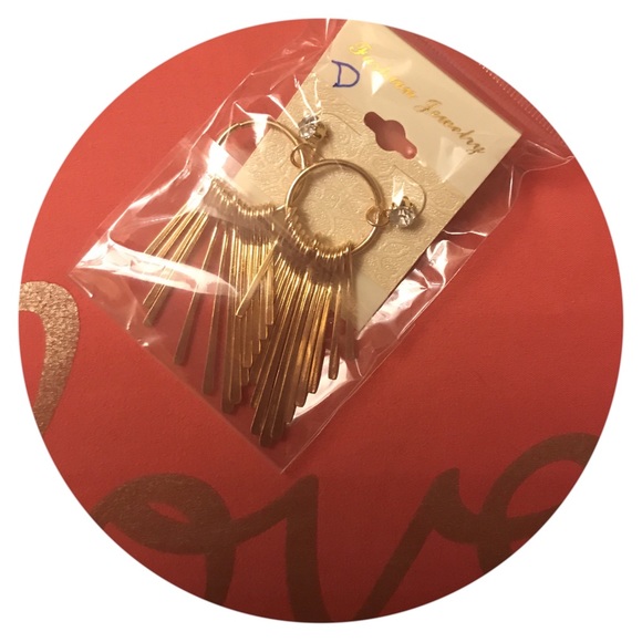 Post dangle earrings - Picture 4 of 4